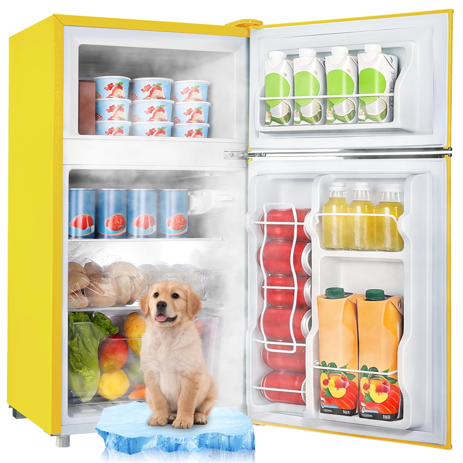 WANAI BCBD72 3.5 cu ft Compact Freezer