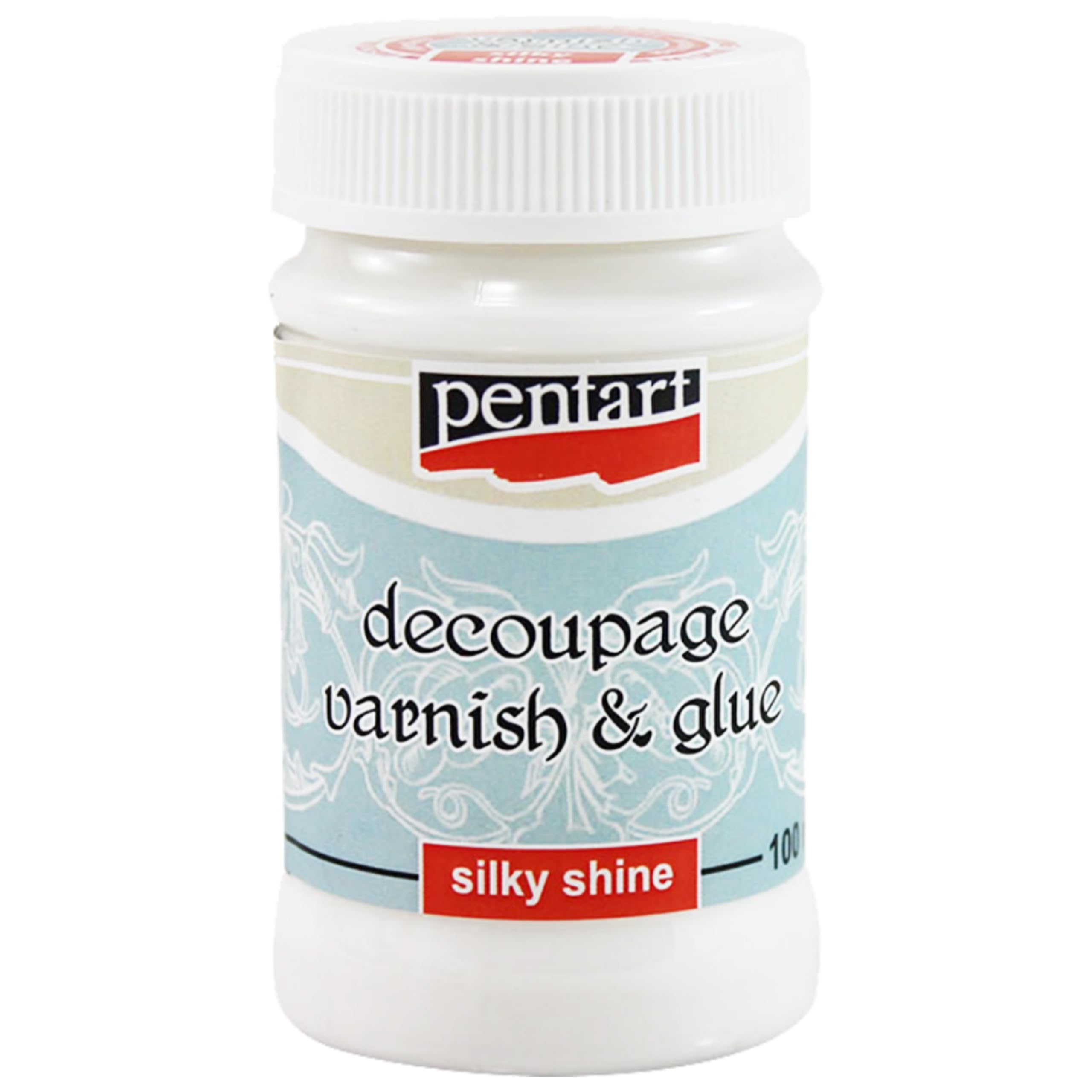 Adhesive and Decoupage Lacquer Silk Gloss 100ml, Pentart, Adhesives Varnishes, Hobby Colors