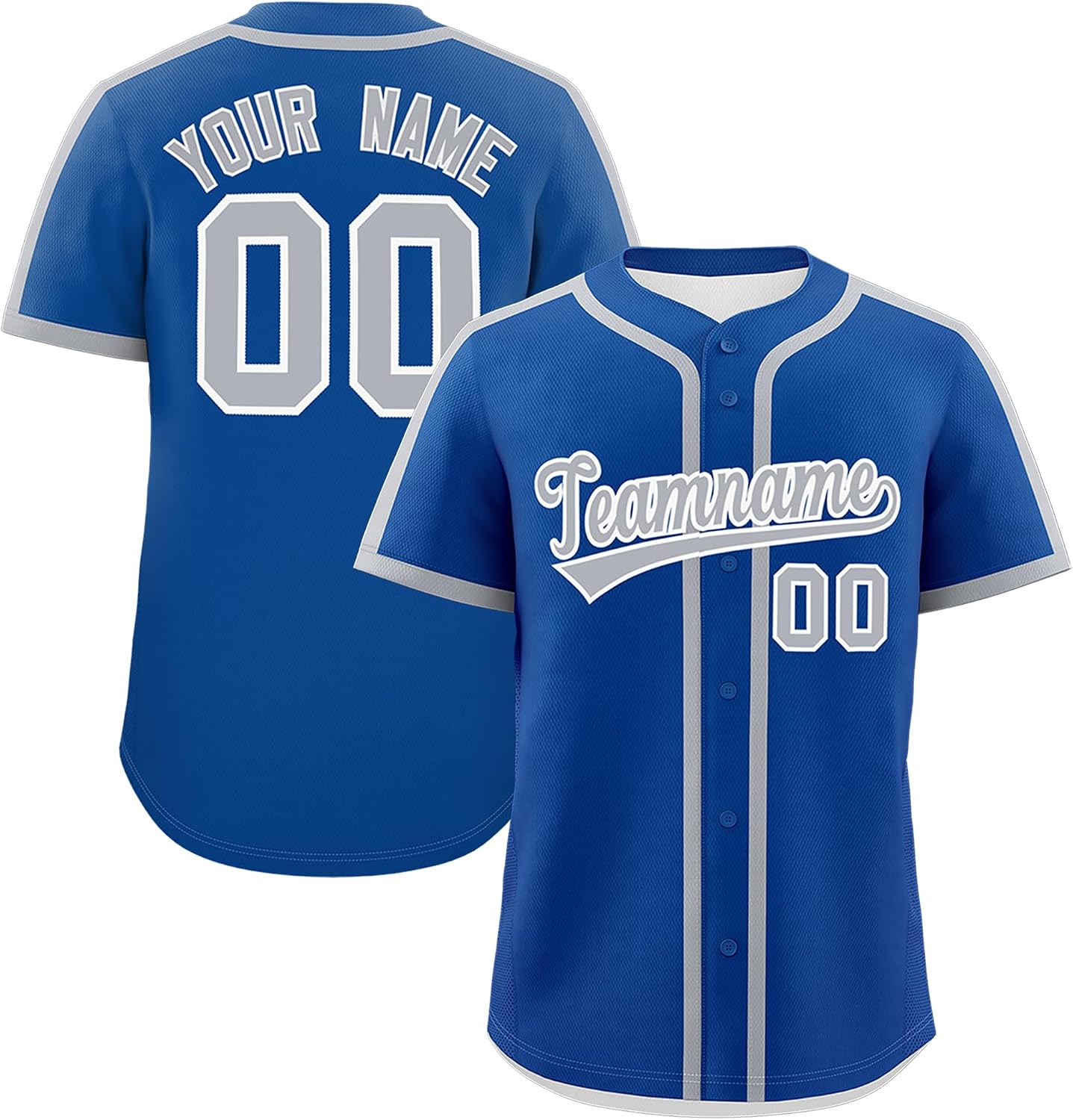 KXK Custom Baseball Jersey Personalized Softball Shirt Button Down Team Uniform Stitched Name Number Logo