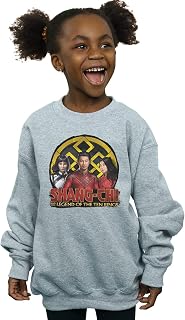 Marvel Girls Shang-Chi and The Legend of The Ten Rings Group Logo Emblem Sweatshirt