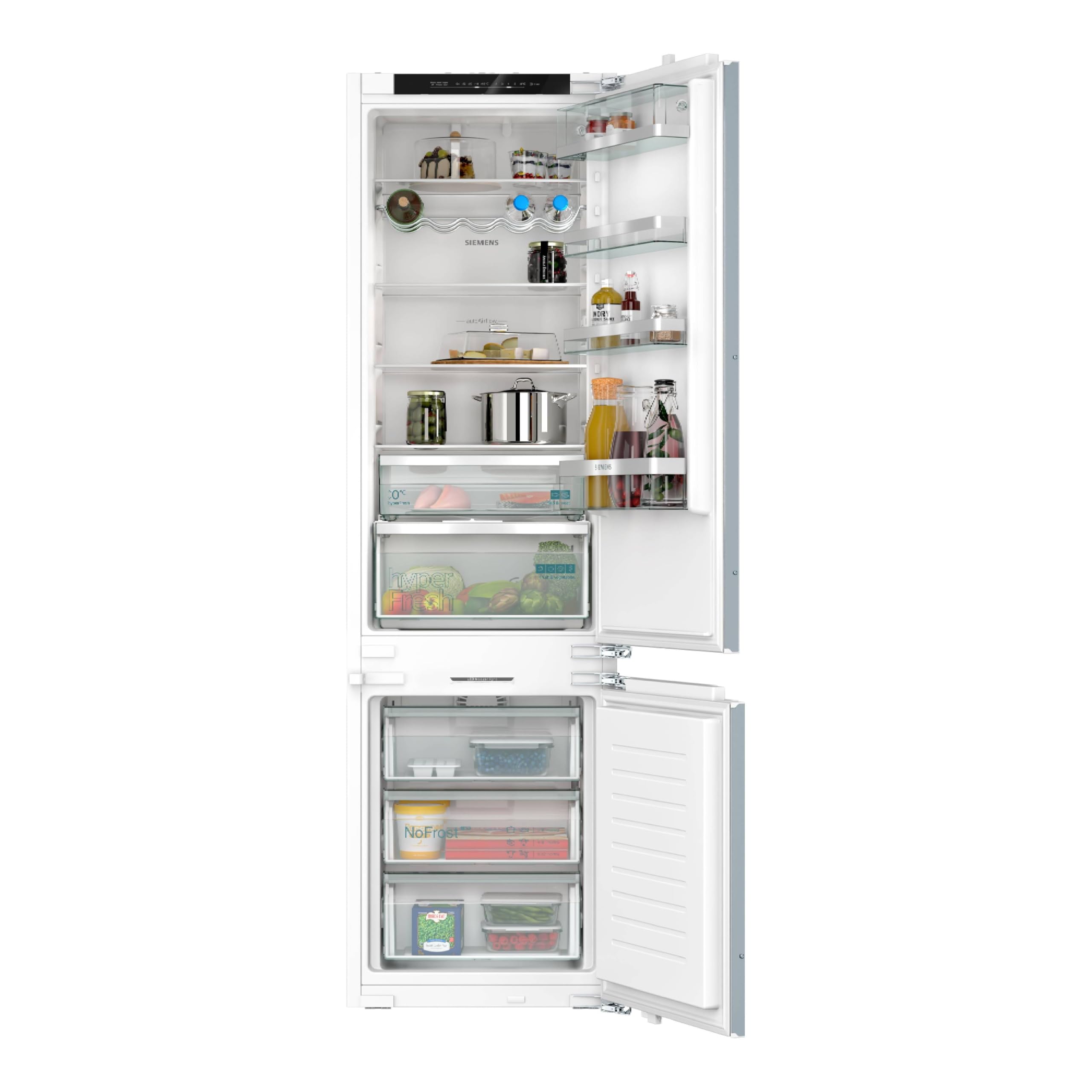 Siemens iQ500 Einbau-Kühl-Gefrier-Kombination 194 x 56 cm Nische KI96NADC0