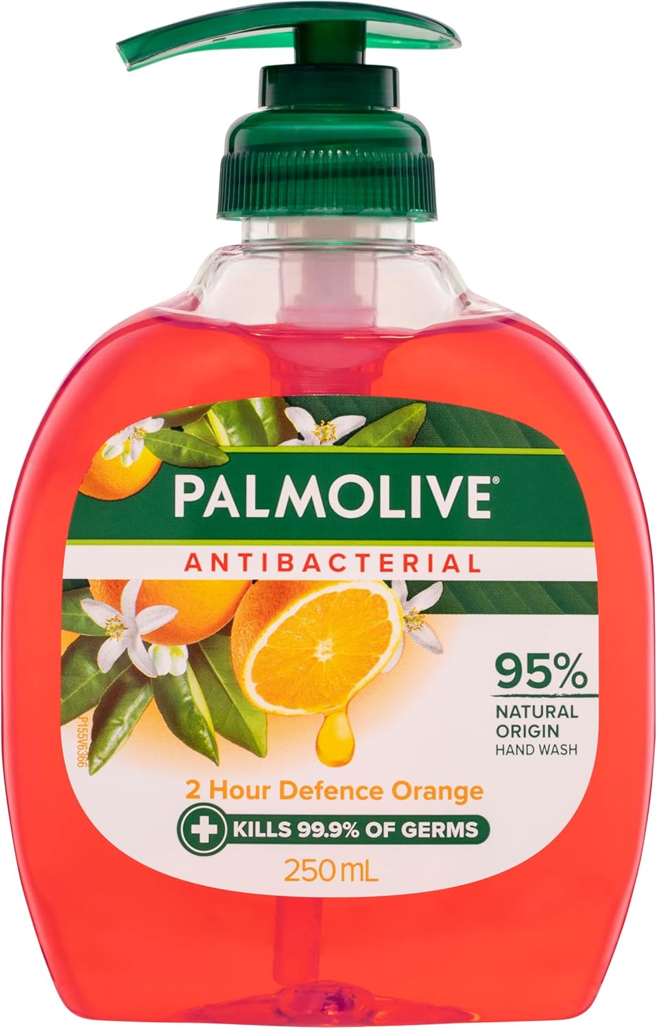 Palmolive Antibacterial Liquid Hand Wash Soap, 250mL, Orange 2 Hour