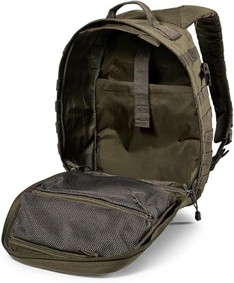 5.11 Taktik Sırt Çantası, RUSH 12 2.0 Askeri Survival Molle Sırt Çantası Dizüstü Bölmeli, 24L, Stil 56561ABR/56562ABR