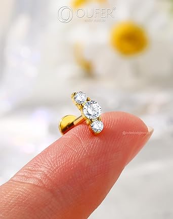 Ben je op zoek naar een gouden ring voor je Helix Piercing? Dus kijk HIER