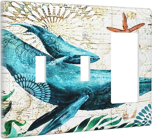 Miniatura 128 de Cubierta de interruptor de luz decorativa de pared de bruja negra Ouija Gótica Esqueleto Calavera 1 banda Placa frontal eléctrica de interruptor