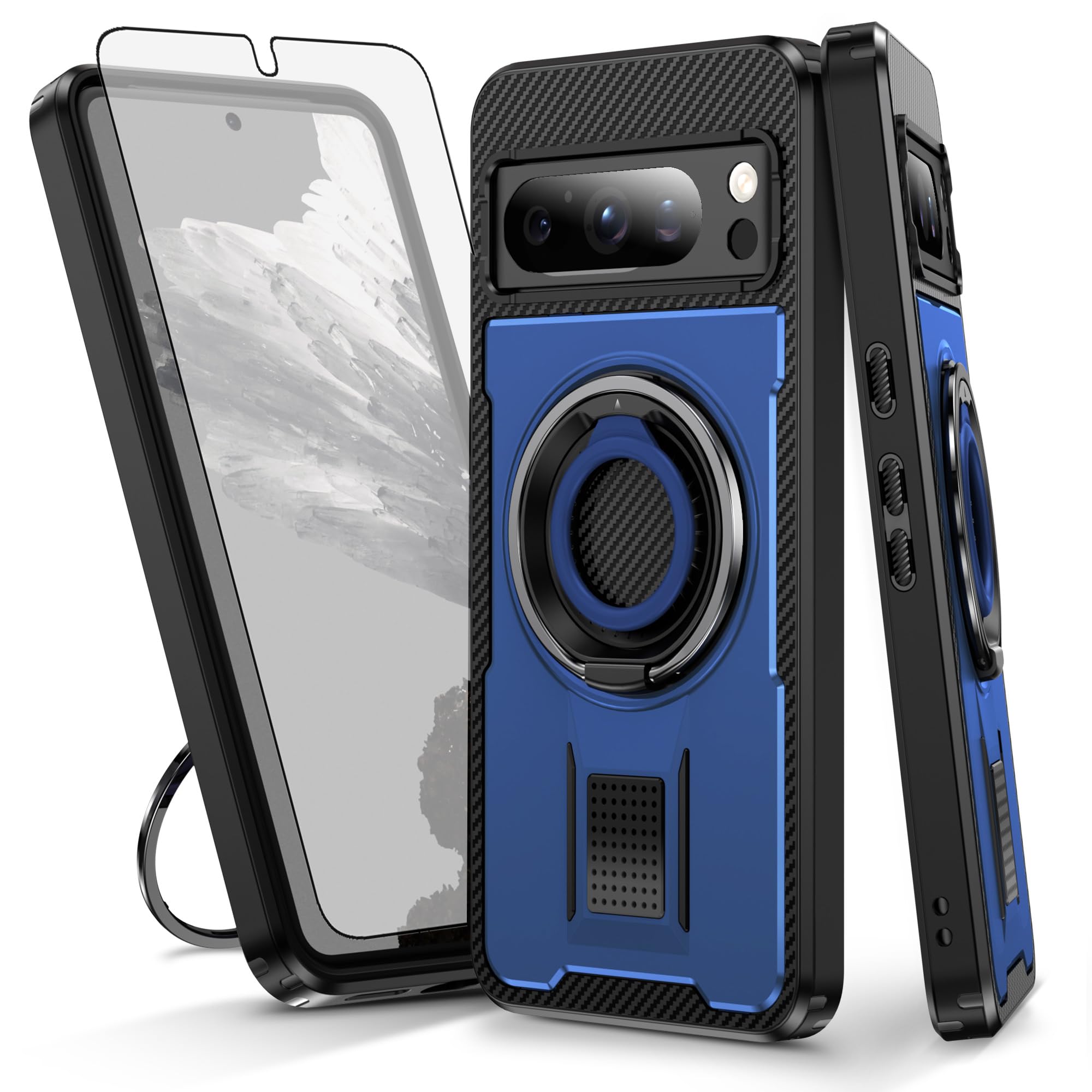 Coque antichoc Google Pixel 8 Pro 5G Asuwish avec protection écran - 8