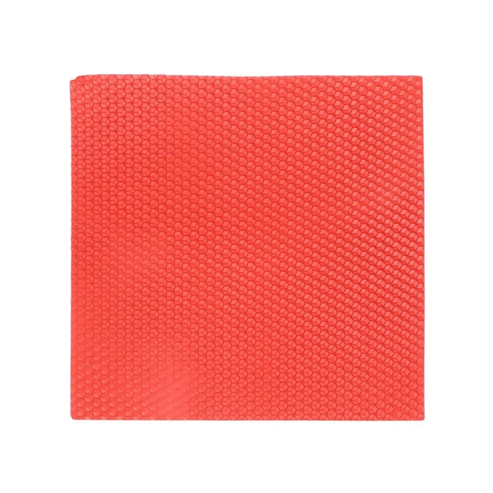 Bienenwachsplatten Handgerollte Bienenwachskegel, frische Farbwachsplatten, Kerzenmaterial for die Herstellung aromatischer Kerzen, reines Bienenwachs for DIY-Kits(Red)