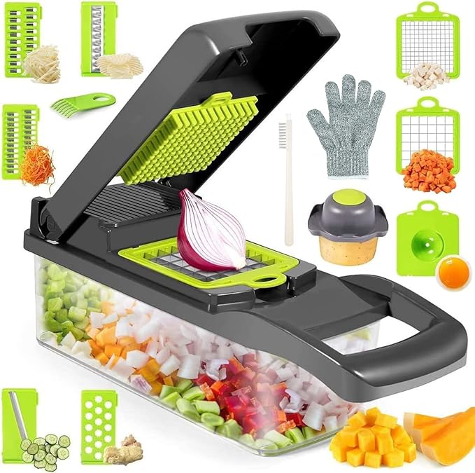 coupe-légumes multifonction mandoline réglable en acier inoxydable