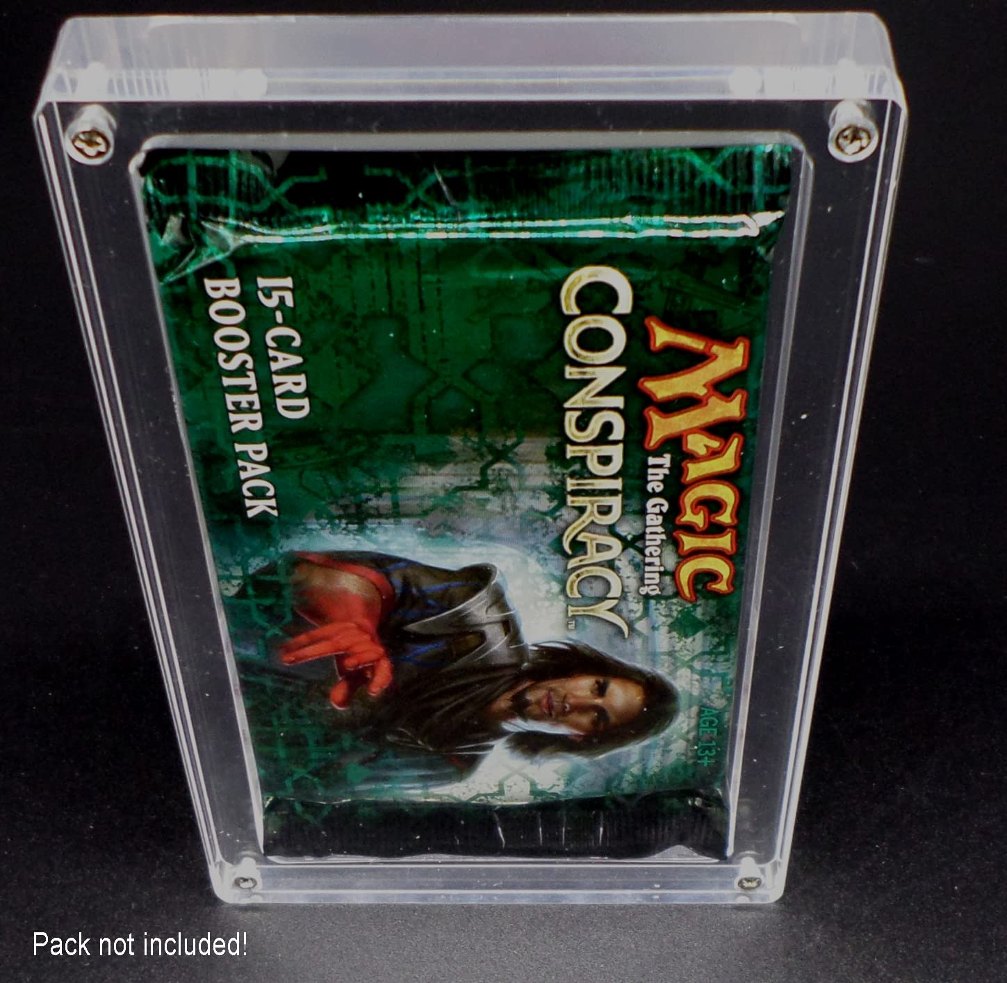 docsmagic.de 4 x akrylowy wyświetlacz do Booster Pack Screwdown – ochrona przed promieniowaniem UV – PKM MTG YGO — prezentacja