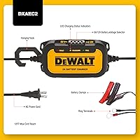 Vista 2 de DEWALT DXAEC2 Professional 2-Amp Automotive Battery Charger and Maintainer