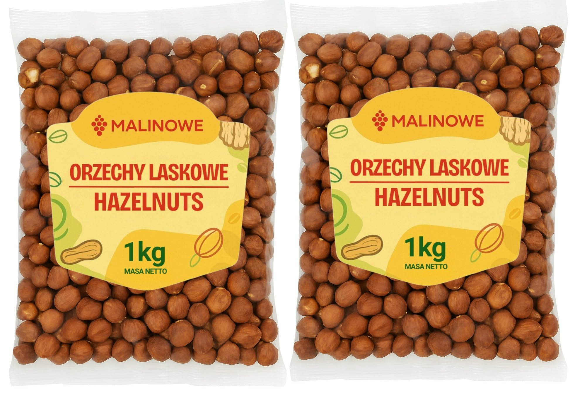 Malinowe Haselnüsse 2x1kg