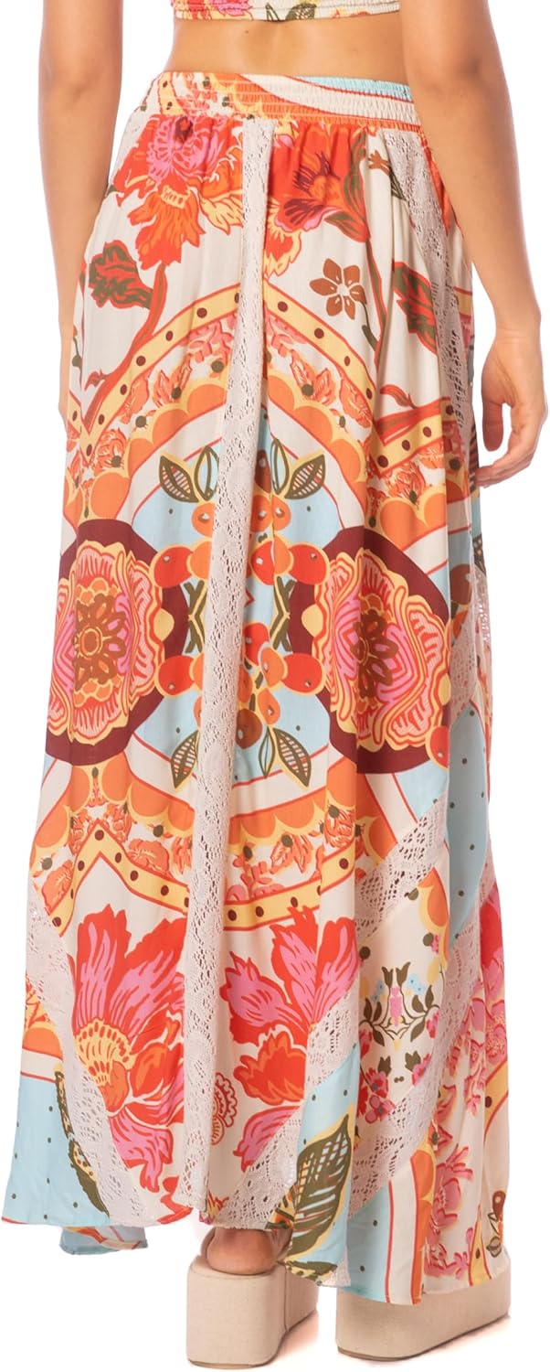 Maaji Womens Chambray Skirts Long Skirt Long Skirt - Image 4