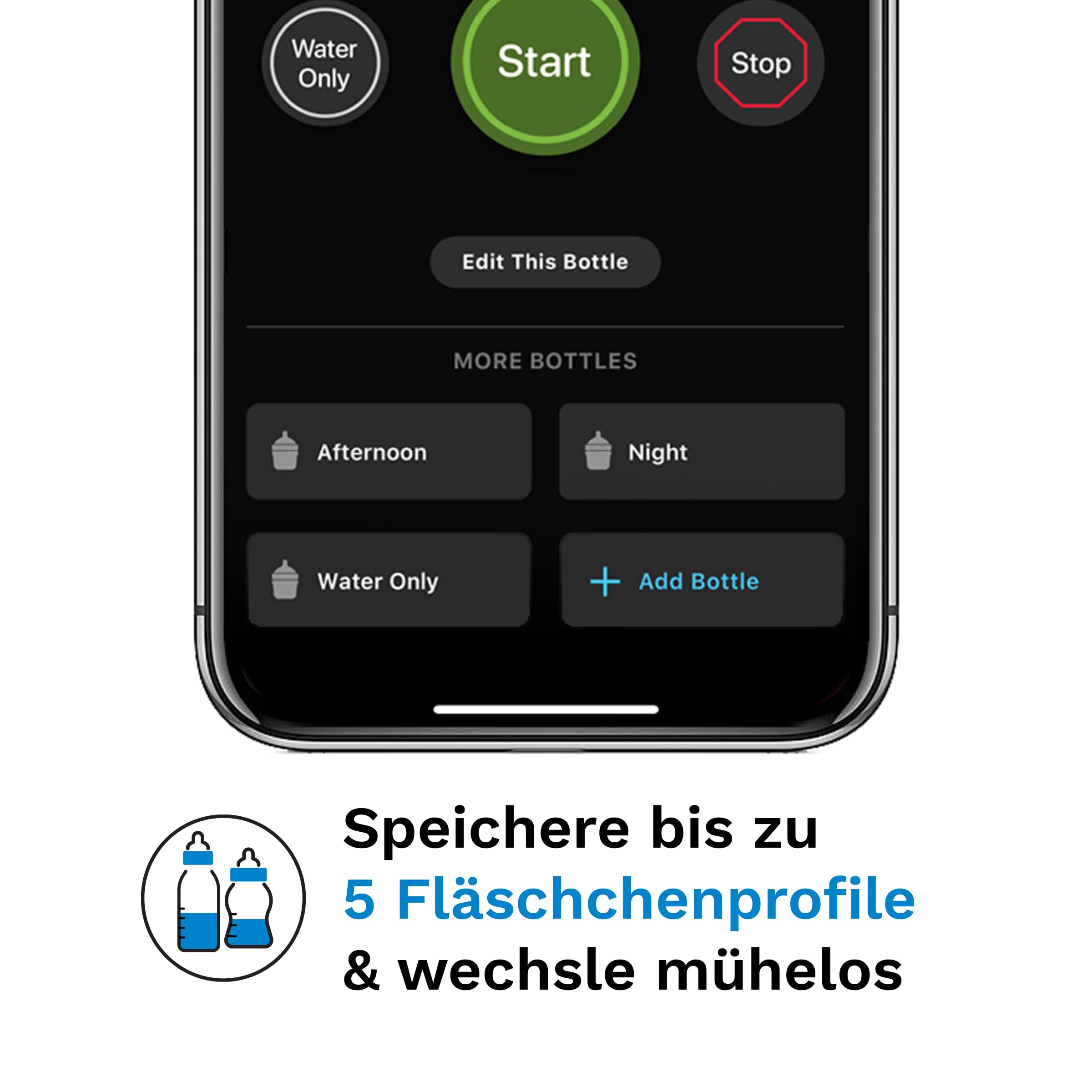 Baby Brezza Formula Pro WiFi & Bottle Washer Pro Bundle Schwarz Set | Mischt Milchpulver & Wasser per App, wäscht, sterilisiert & trocknet Flaschen automatisch – Premium-Bundle