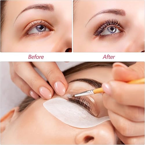 Miniatura 4 de Beaupretty 40 varillas de elevación de pestañas, rizador de pestañas de silicona, almohadillas de silicona para levantamiento de pestañas,