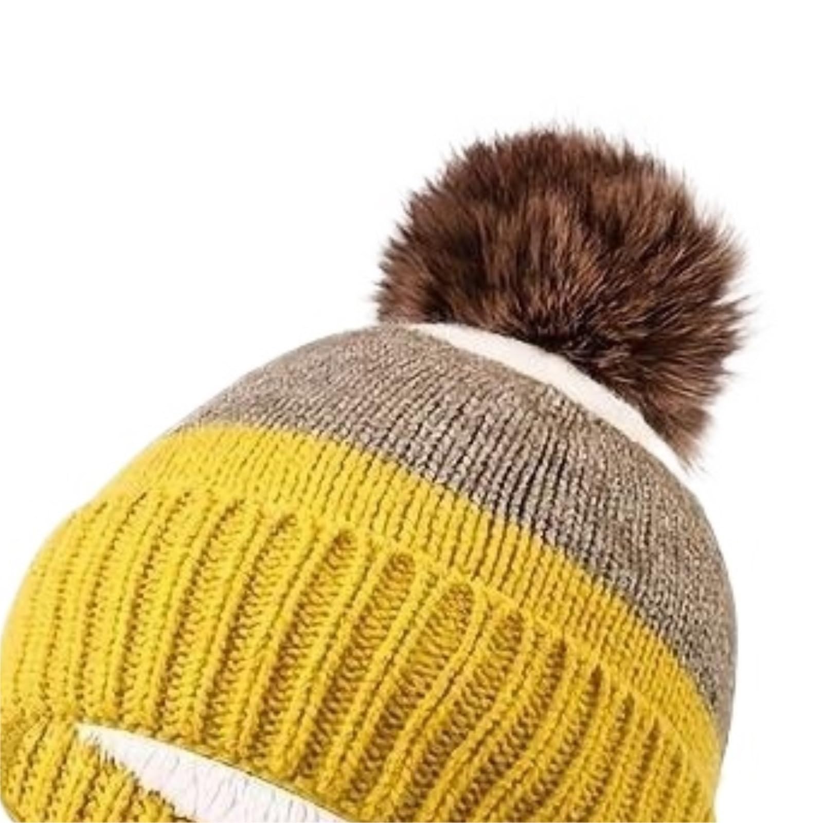 Czapka szalik rękawiczki Ciepłe Dzianinowe Czapki, Szaliki I Rękawiczki Nadają Się Do Aktywności Na Świeżym Powietrzu Zestaw(Yellow)
