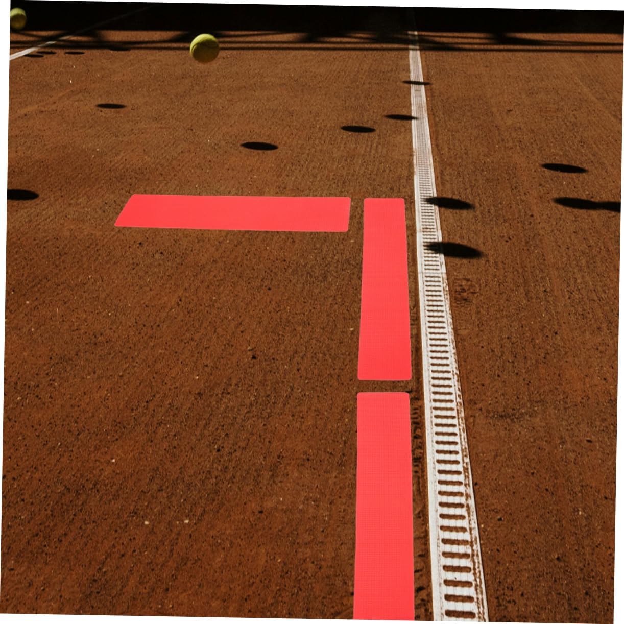 BESPORTBLE Rectangular Landmark Mat Court Line Marker Kit Court Marker Lines Training Markers Pickleball Court