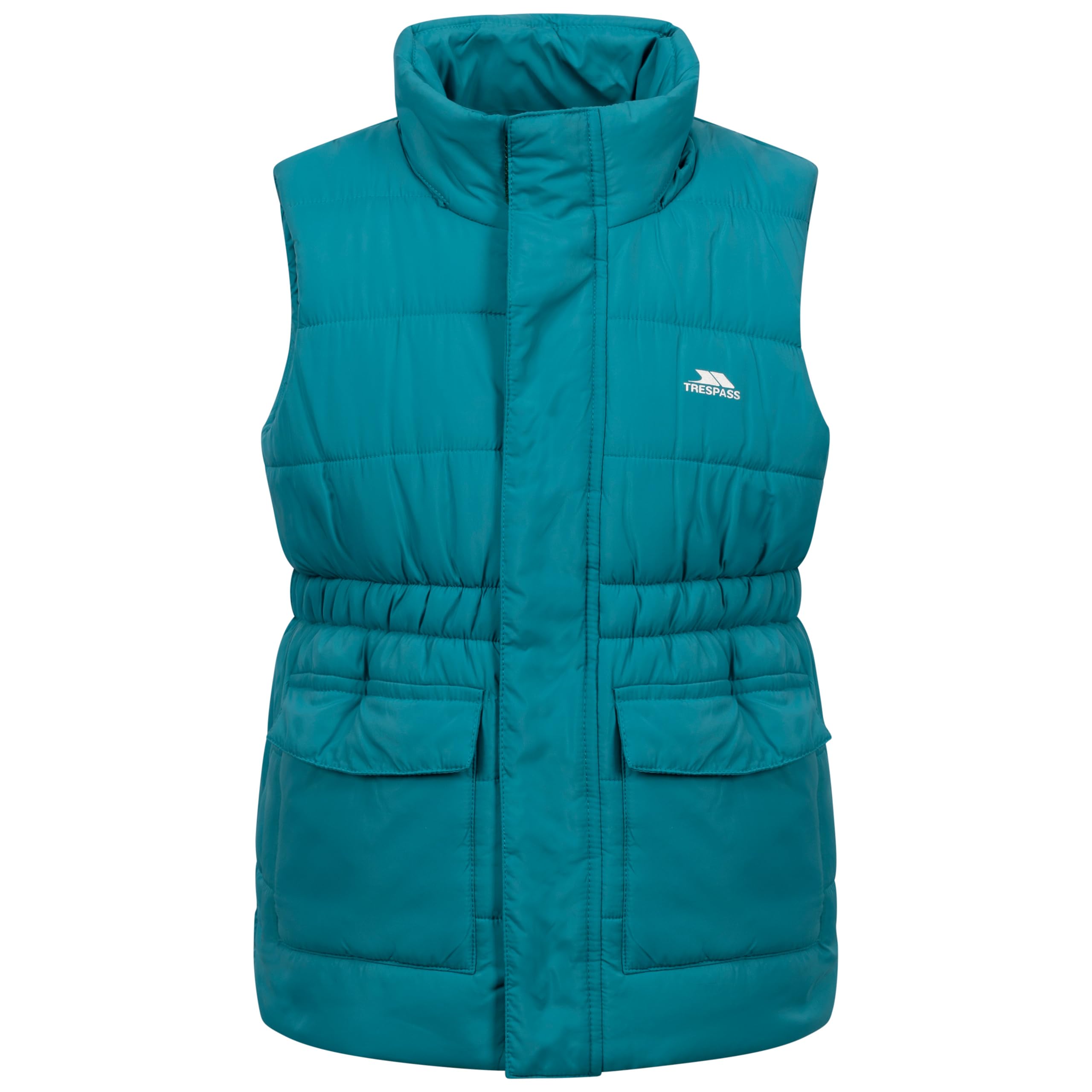Trespass Girls Green Casual Gilet Casster