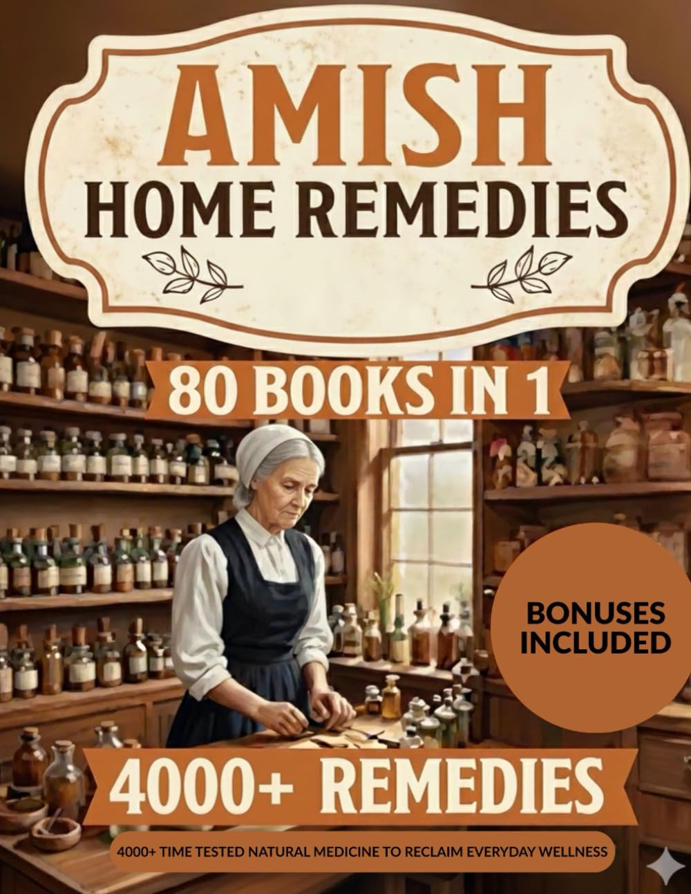 AMISH HOME REMEDIES: 4000+ TIME TESTED NATURAL MEDICINE TO RECLAIM EVERYDAY WELLNESS