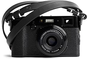 New Upgrade Genuine Leather Slim Neck Shoulder Camera Strap Compatible Canon Canonet 28