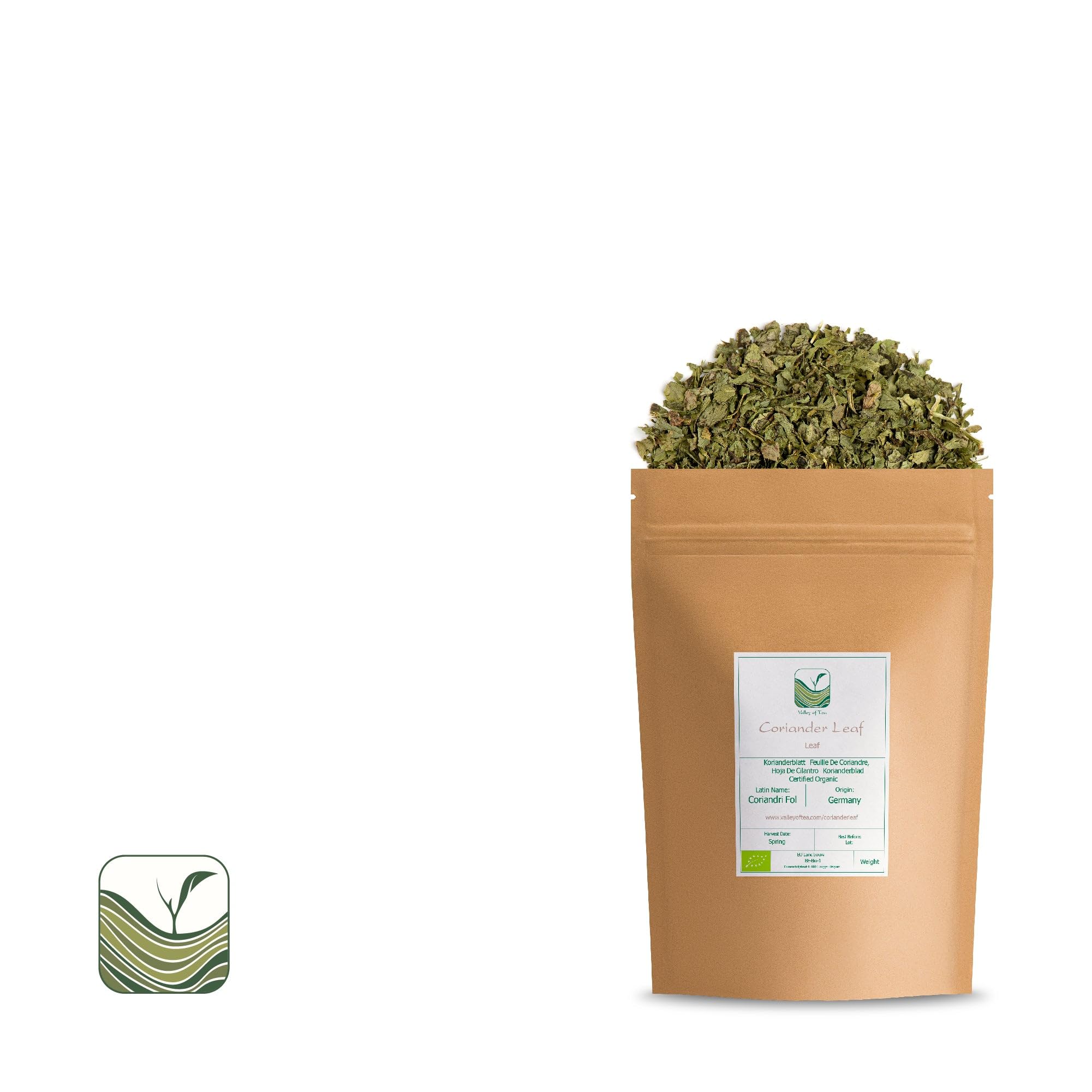 Feuilles de Coriandre Séchées Bio - Qualité Culinaire | au goût frais et légèrement citronné pour relever soupes salades et plats asiatiques