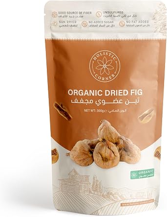 HOLISTIC CORNER Organic Dried Figs | 300g