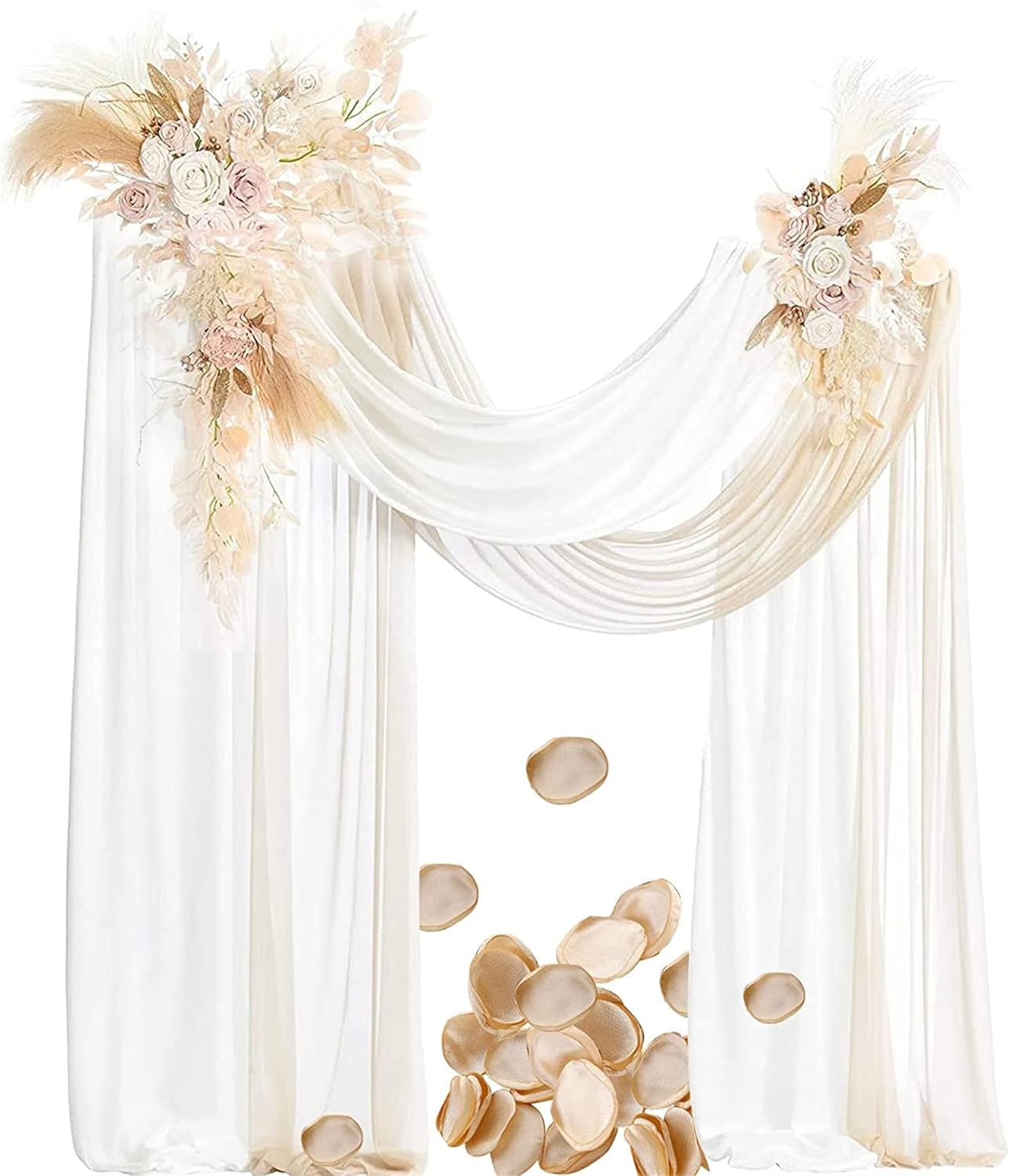 Artificial Wedding Arch Flowers Kit (Pack of 5) 2Pcs Aobor Floral