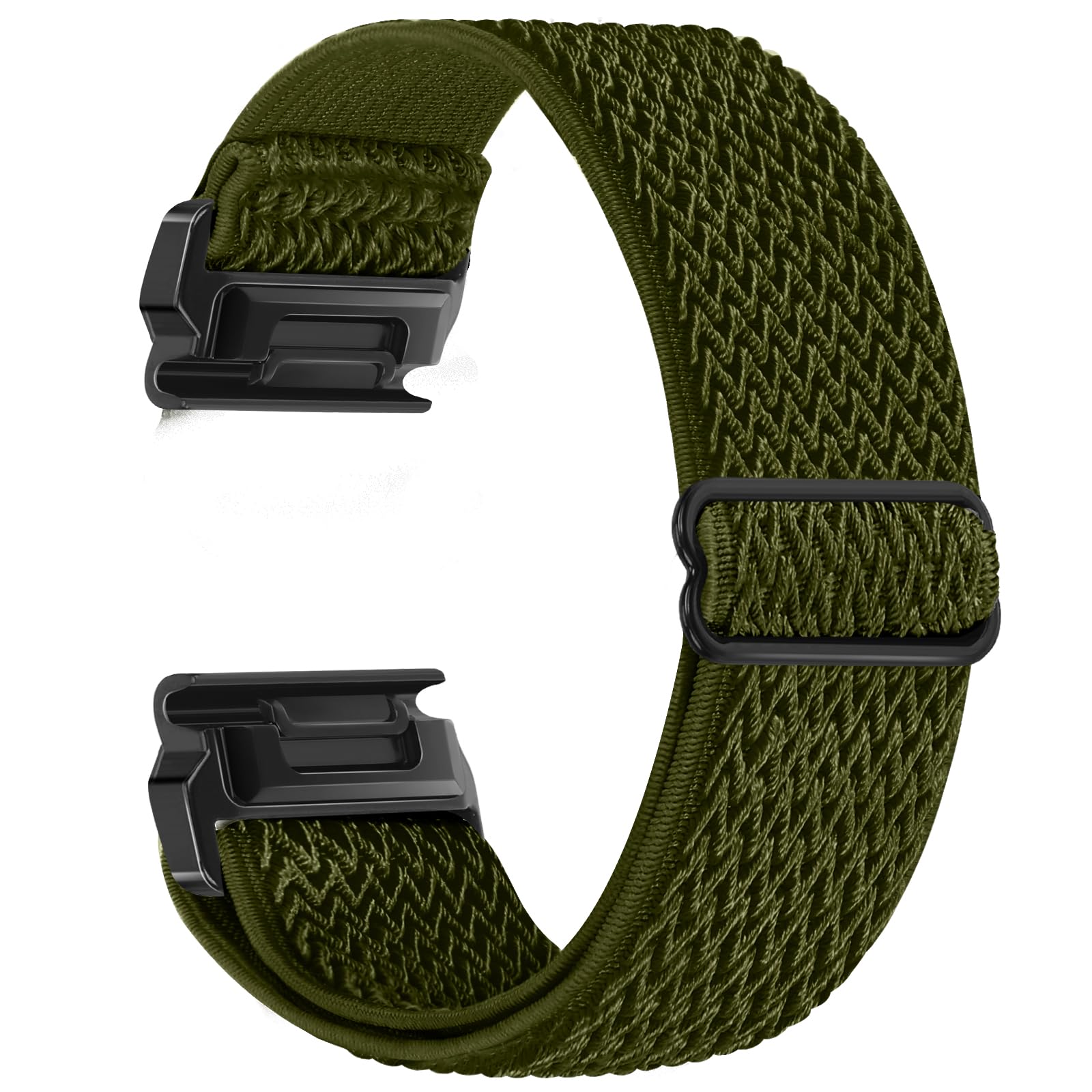 Correa de reloj elástica para Garmin Fenix 8 51 mm/Fenix 7X/7X Pro Fenix 6X/6X Pro/Fenix 5X/ 5X Plus/Fenix 3/3 HR, QuickFit 26 mm Correa de reloj Correas deportivas de nailon
