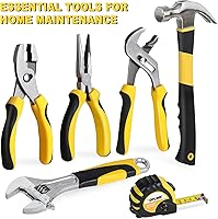 Vista 7 de TOPLINE 467-Piece Household Home Tool Sets for Mechanics, 16-Inch Tool Bag with Heavy Duty Home Tool Kit Included, Tool Sets for Men, Tool Kits for