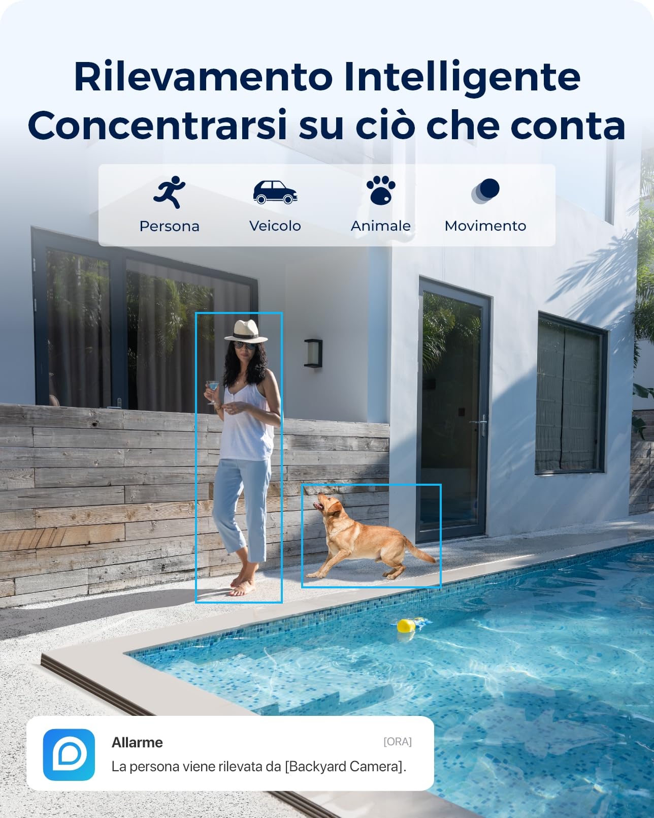 Reolink 4K 360° PT Camara Vigilancia WiFi Outdoor Solar con Seguimiento Automático, Gestión Central y Almacenamiento, Sin Cuotas Mensuales por Almacenamiento Local, Set de 2 Argus PT Ultra(negro) + SP