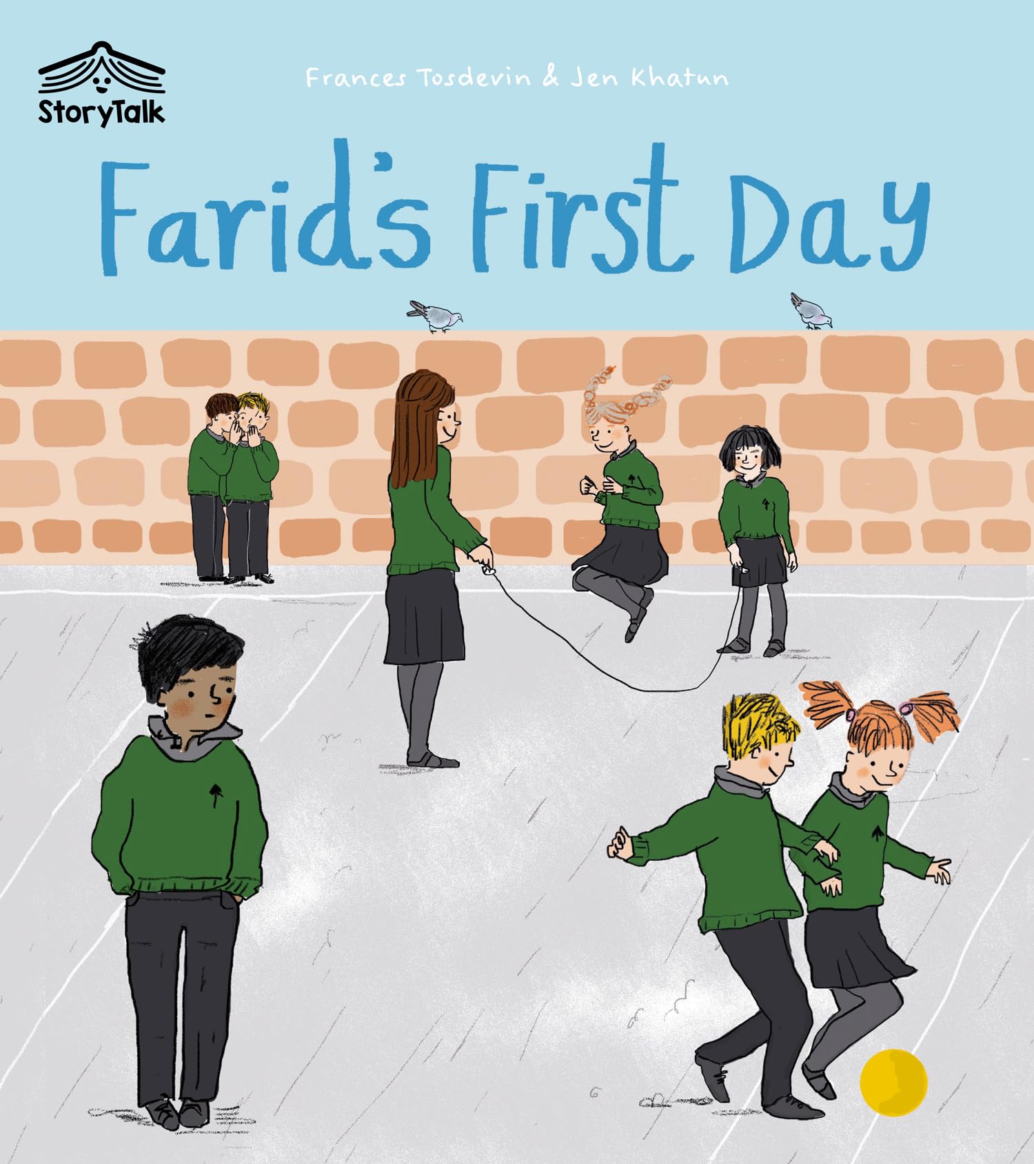 Farid's First Day (Big Cat Story Talk)