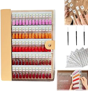 Libro magnético de muestras de uñas, 240/180/...