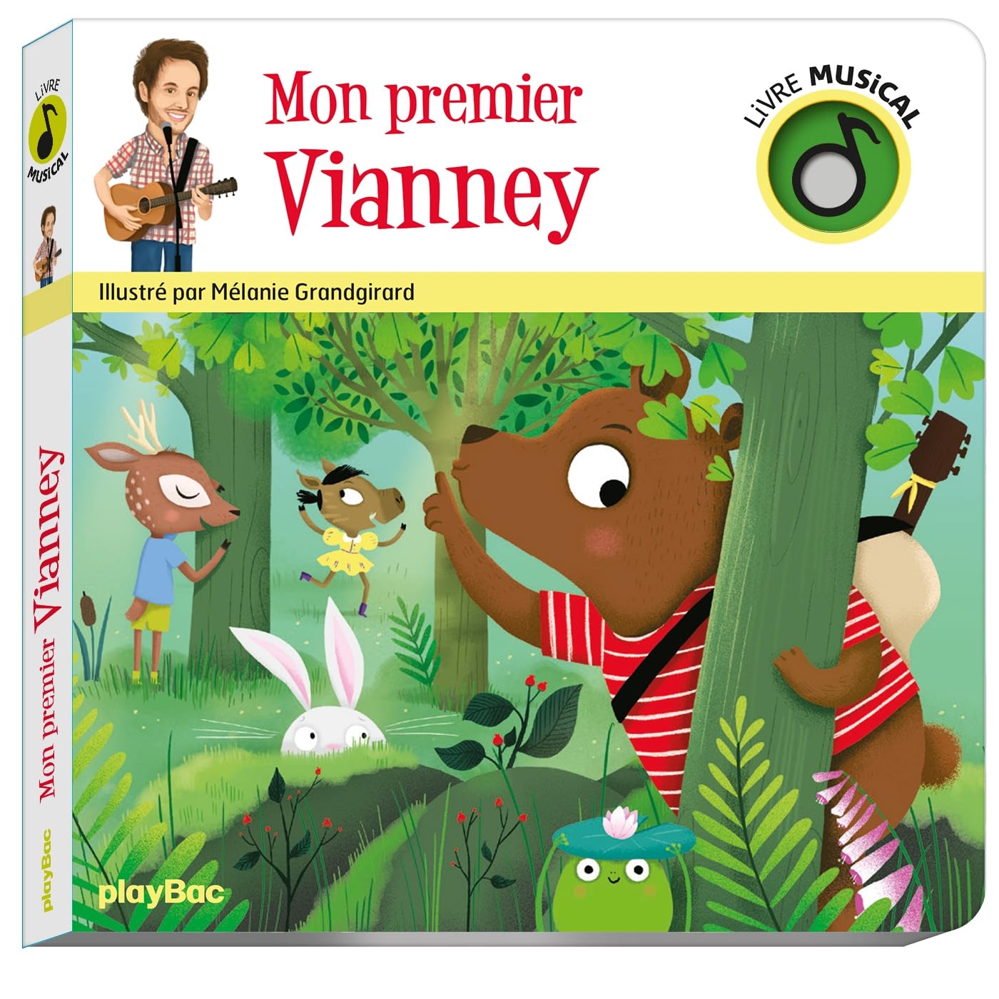 Livre musical - Mon premier Vianney: Livre sonore avec 5 puces