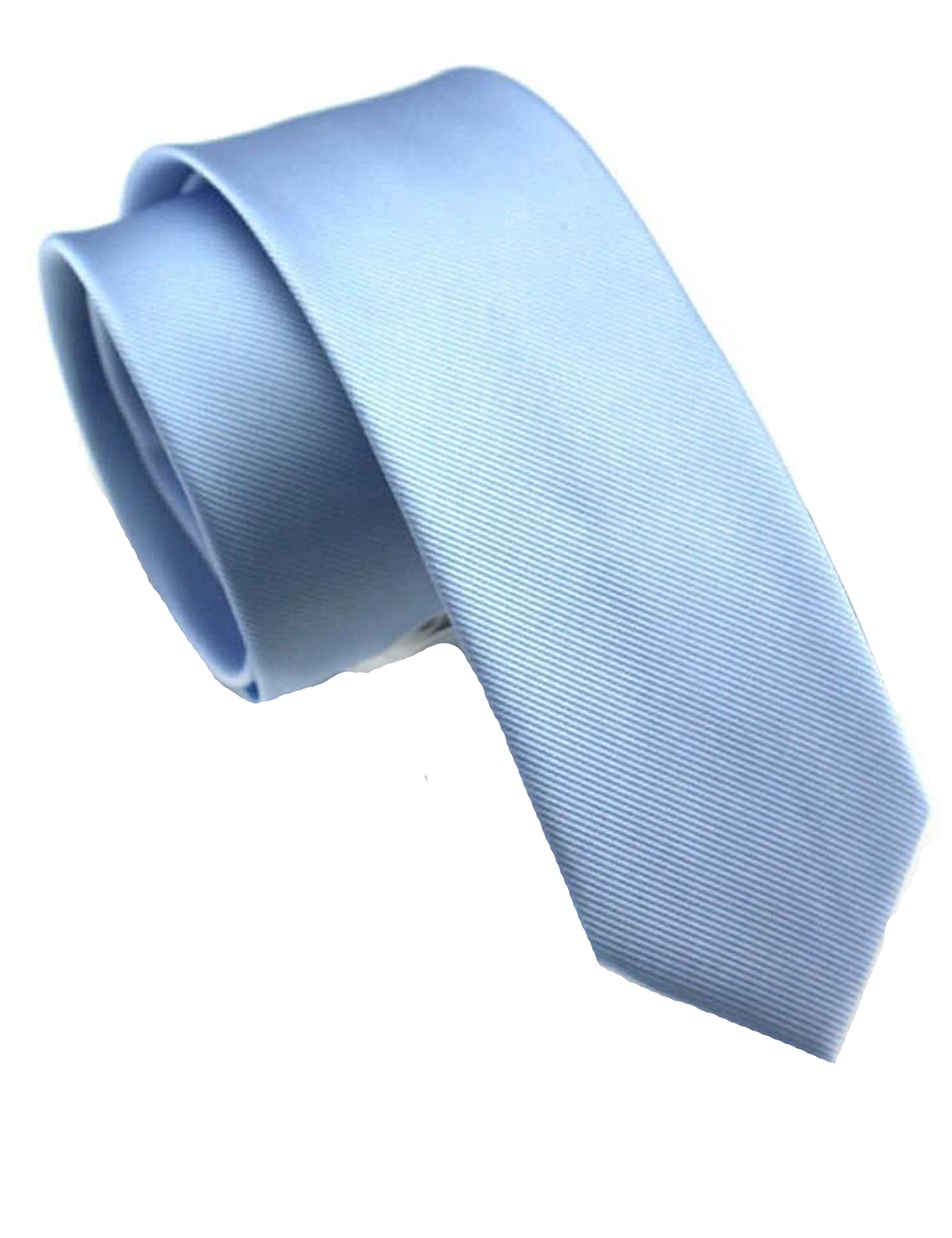 Weishang Set 4 Cravatte Classiche Uomo - Tinta Unita, Sottile 5,8 Cm, Lunghezza 148 Cm, In Seta, Matrimonio E Ufficio
