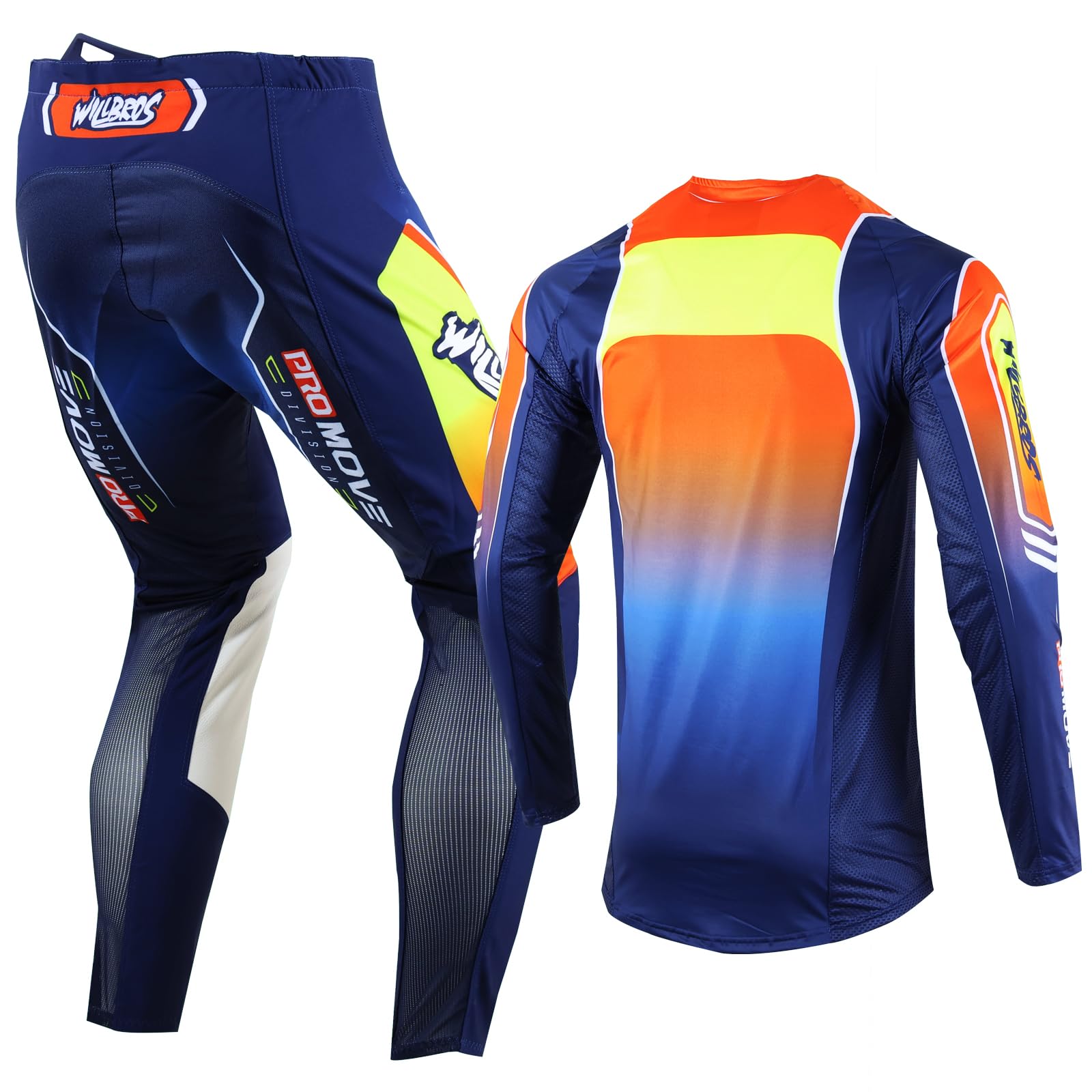 Spodnie ochronne Jersey Combo Motocross Offroad Dirt Bike Gear Set