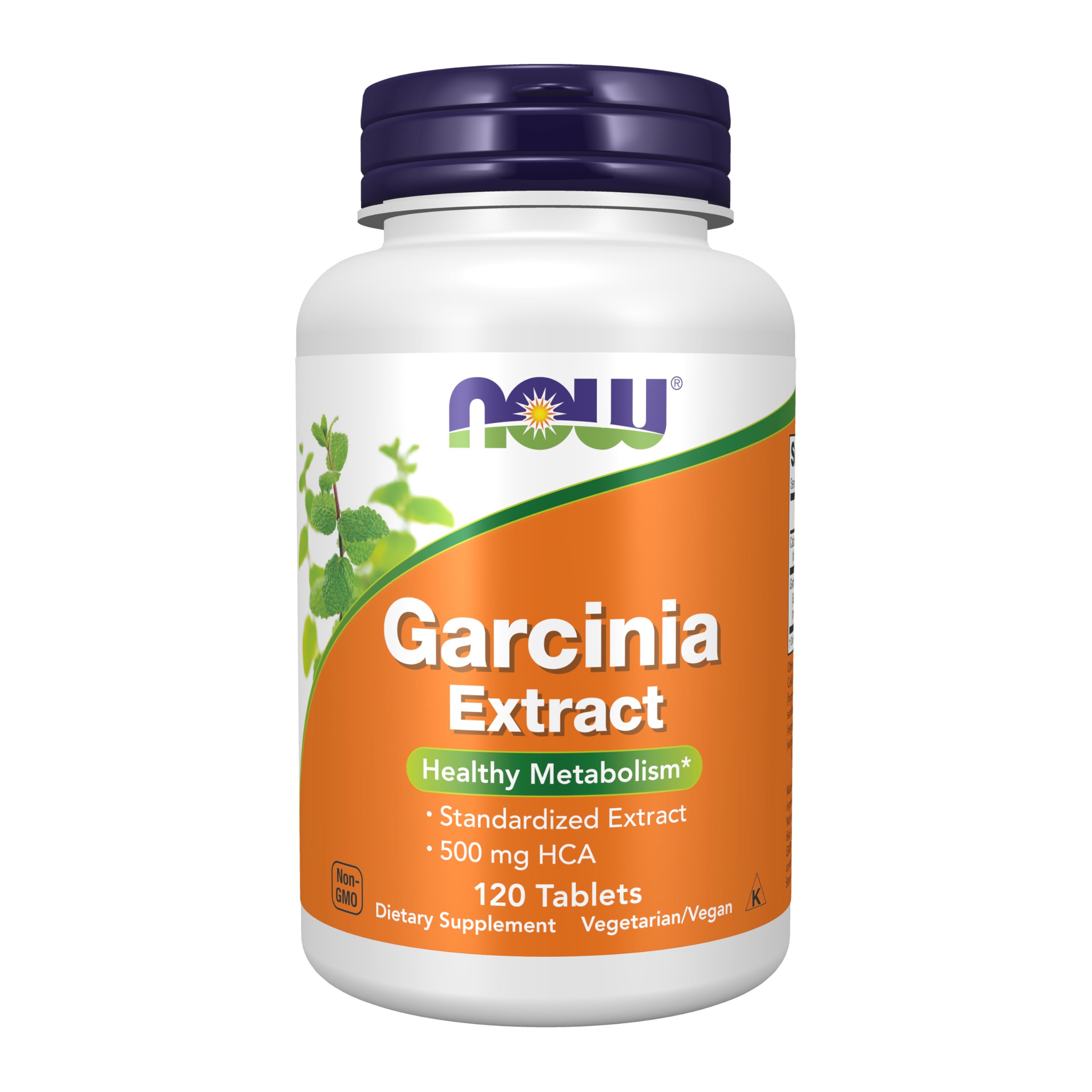 Now Foods Garcinia 1000 Mg Healthy Metabolism Tablets - 120 Count