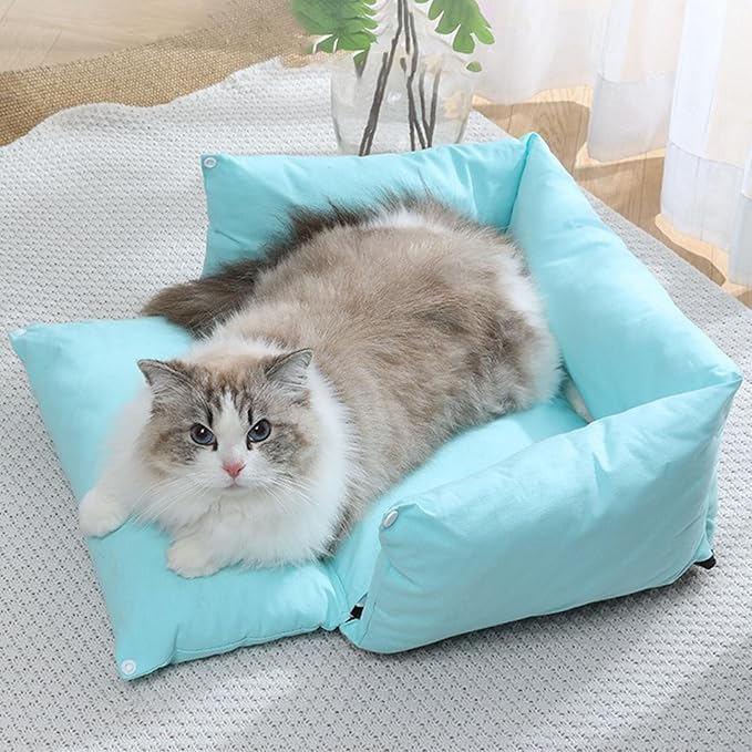 Cama para Perro Pequeño Almohadón Rojo 50x40x20 cm miniatura 6