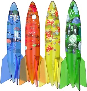 In The Swim Cipton Summer Rush Summer LED Torpedo Diver 4pack LSPLUTD106SP