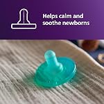 Philips Avent Ensemble de cadeaux pour nouveau-nés - Bouteilles avec Nipples de réponse naturelle, 3 x 4oz/125ml (Débit lent, débit 2), 3 x 9oz/260ml (Débit moyen, débit 3), Soothie 0-3m & Brosse à bouteille, SCD837/04