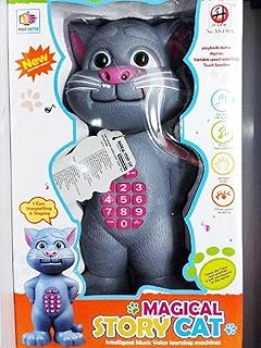 Tukknu 15 Magical Story Telling Talking Tom Cat Toy