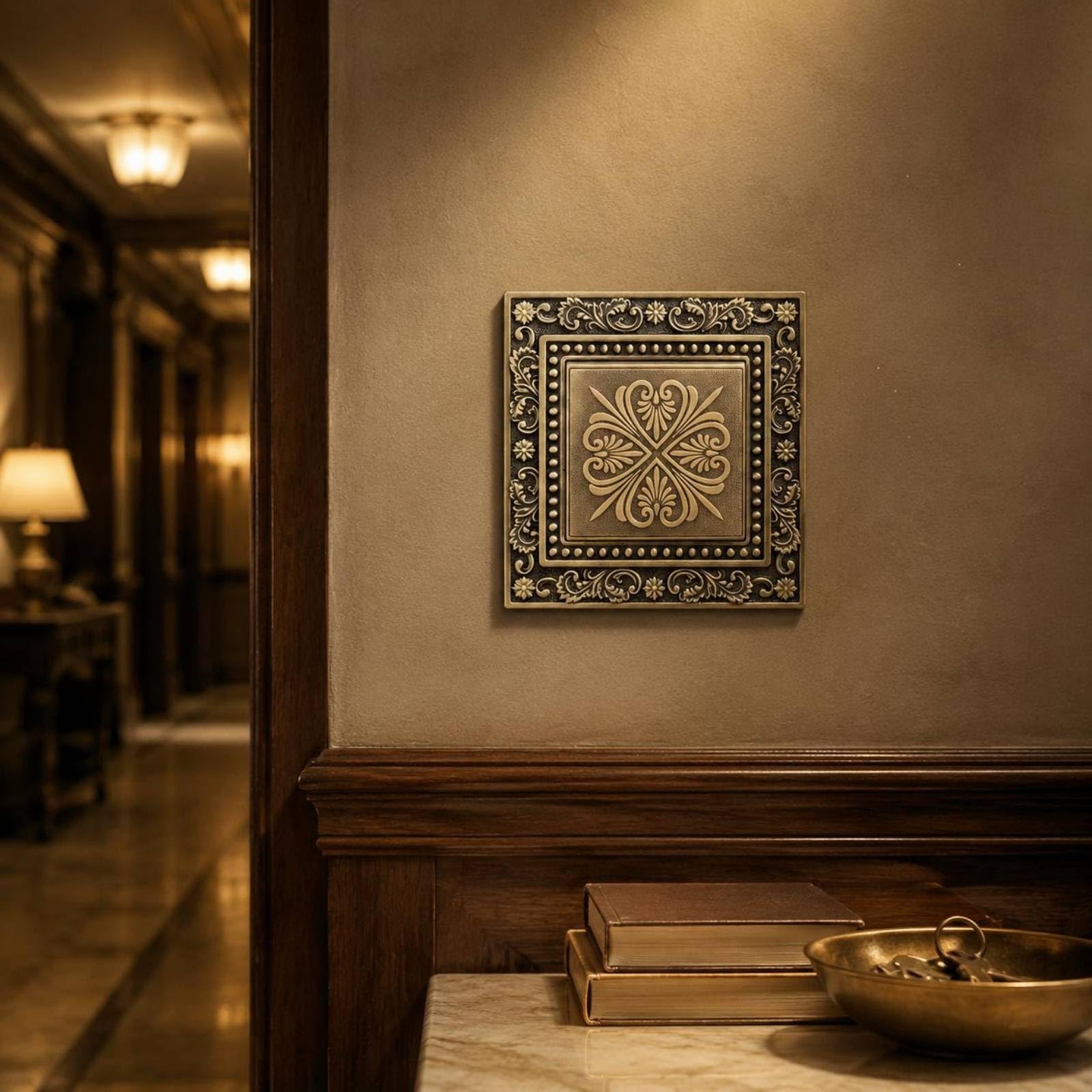 Toma de Corriente con Interruptor Enchufe de Pared Placa Eléctrica Panel 13A Unidad Decorativa Robusto y Contacto Fiable Adecuada para Salón, style to 3