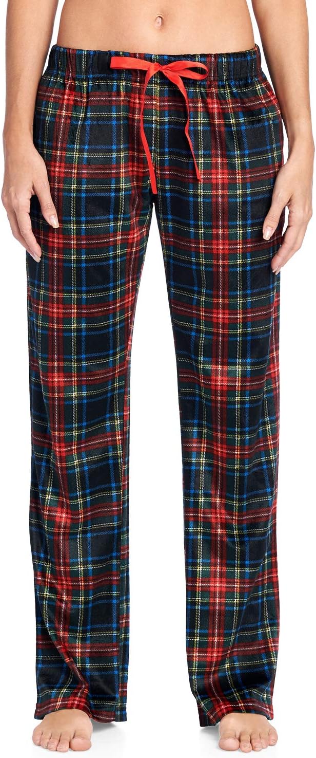 Ashford & Brooks Women's Plush Mink Fleece Pajama Sleep Pants - Image 2