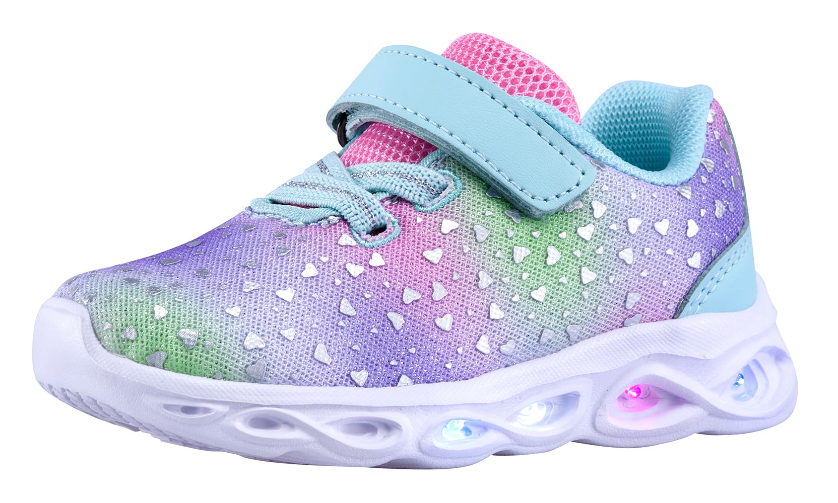 COODO Toddler Boys Girls Light Up Shoes Little Kids Flashing Led Sneakers