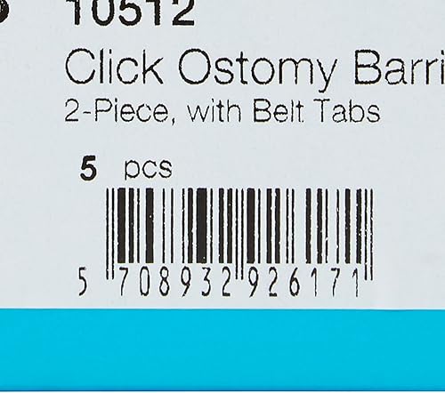 Miniatura 3 de Coloplast SenSura Mio Click Trim to Fit Ostomy Barrier Elastic Adhesive 1.969 in Brida 5 por caja 10512