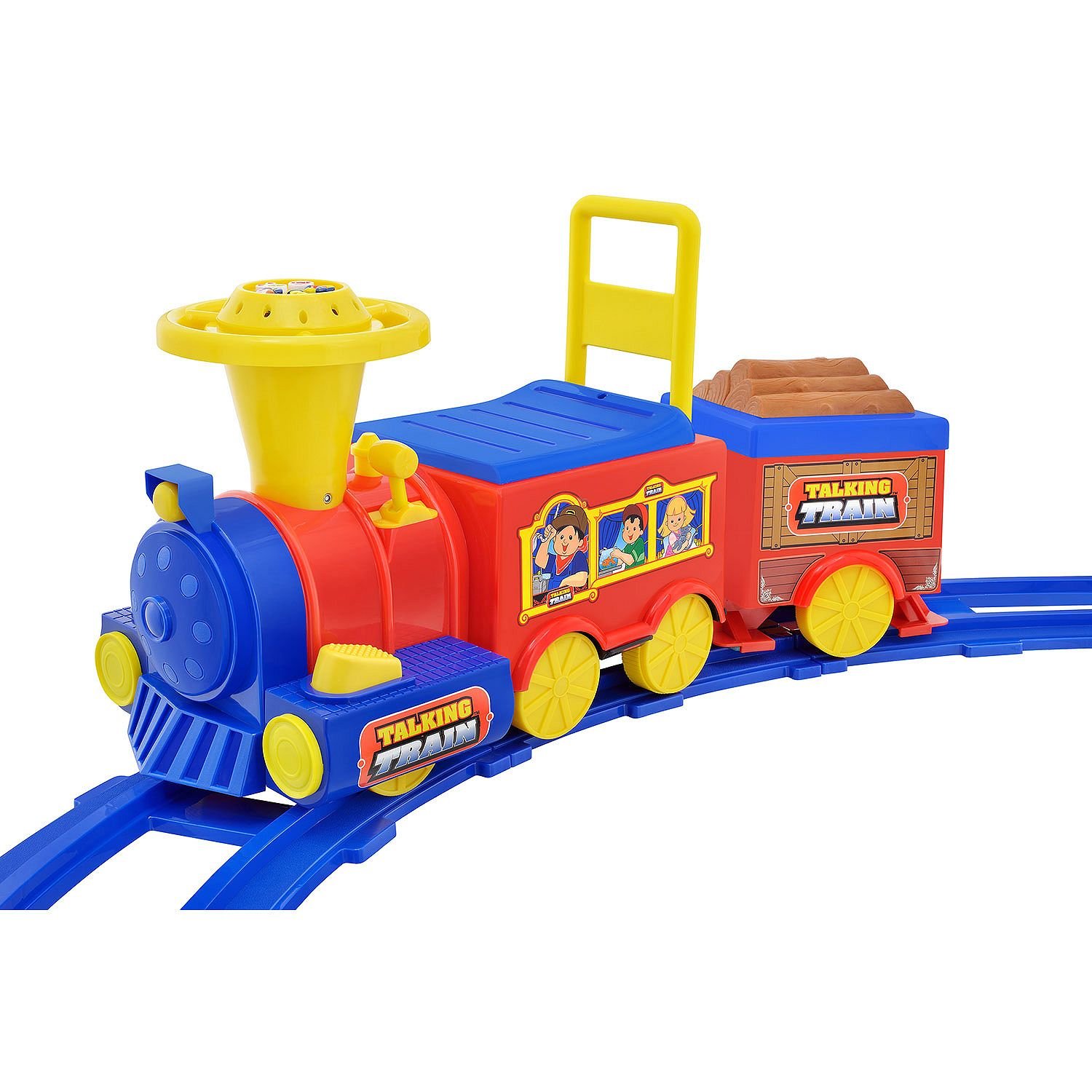 Kid Motorz Talking Train 6-Volt Ride-On 
