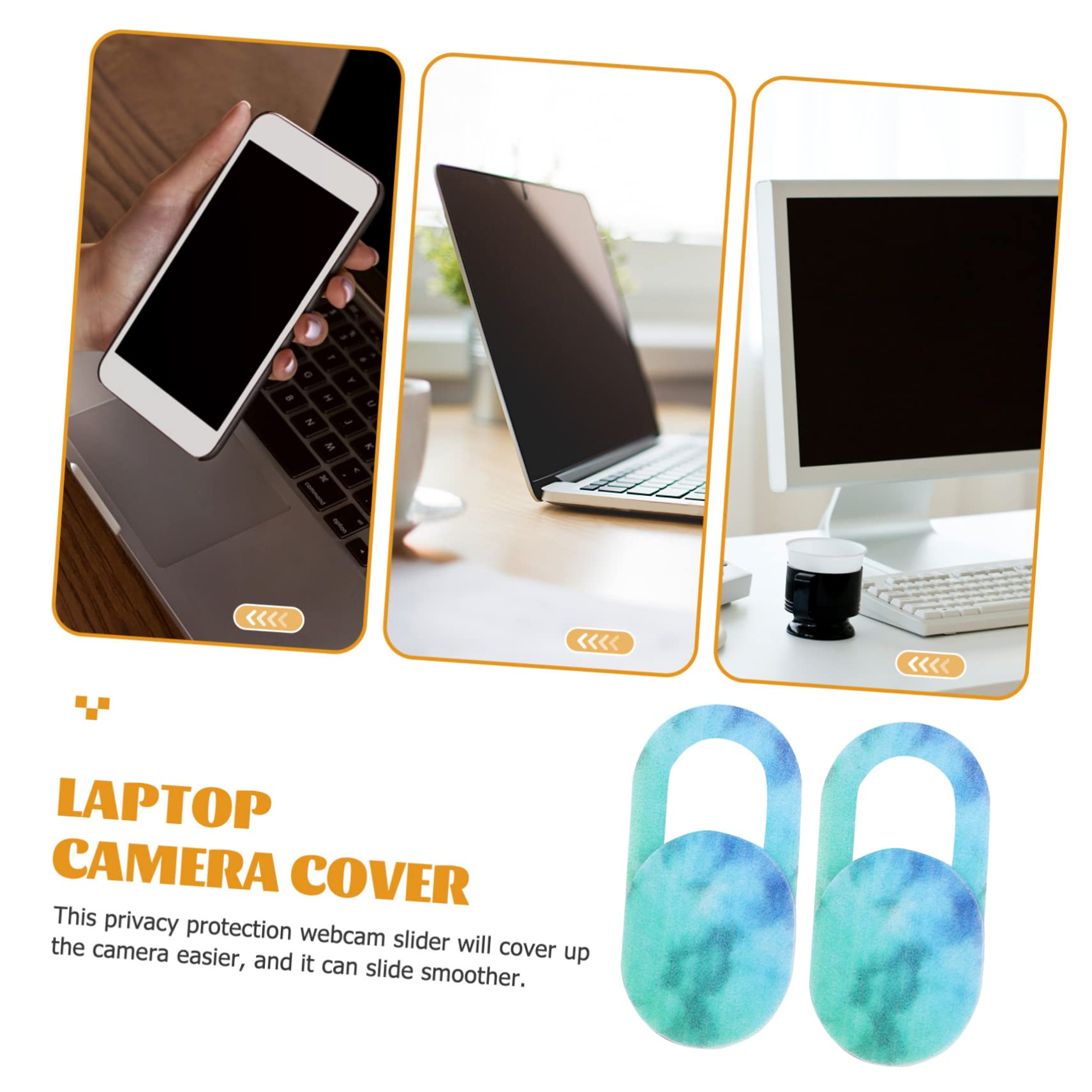 Uonlytech 20stücke Laptop Kamera Abdeckung Ultra-dünn Selbstklebend Material Webcam Schutz Für Privatsphäre Kompatibel Mit Laptops Tablets Smartphones Einfache Anwendung Und Sicherer