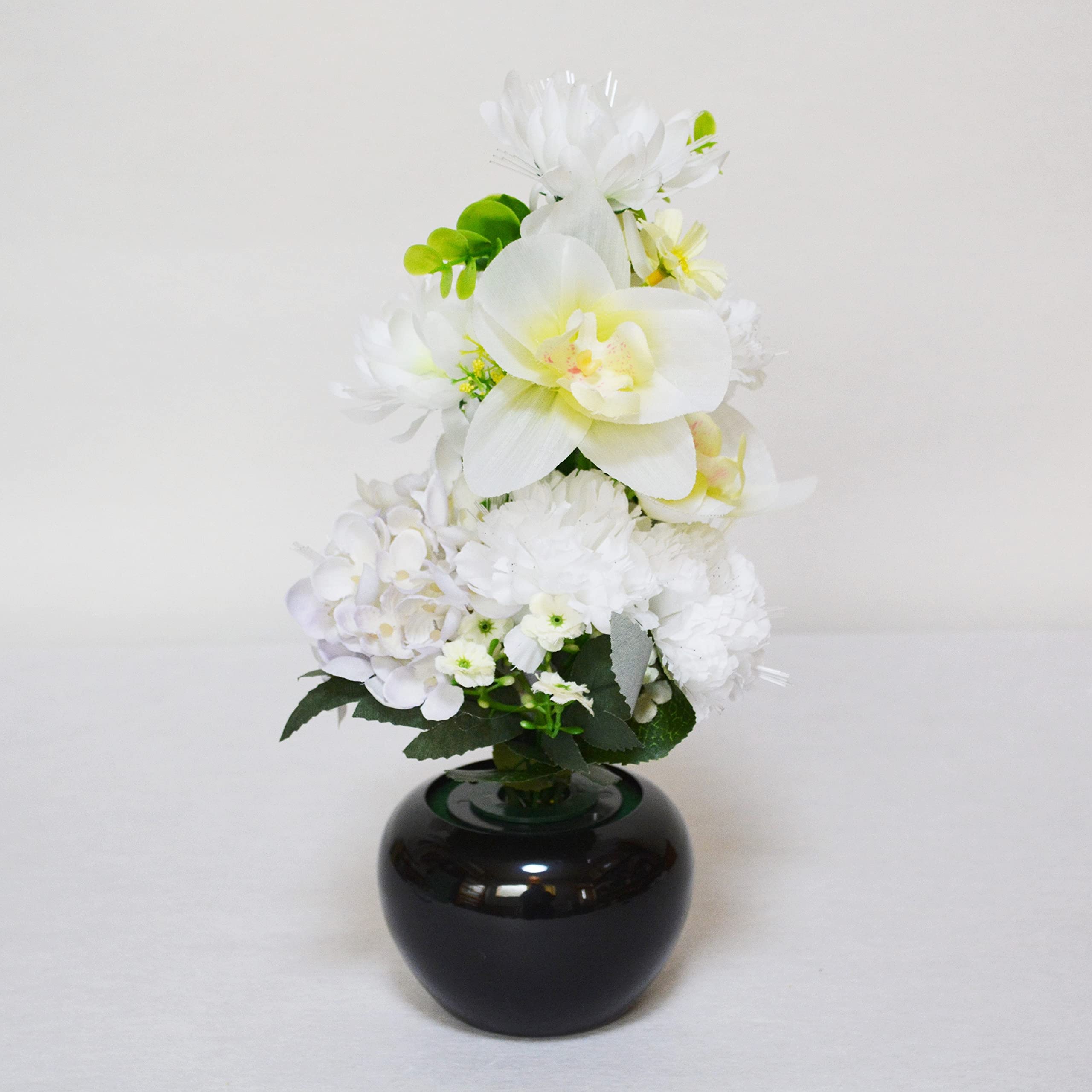 らみこ様専用クレイフラワー胡蝶蘭と菊