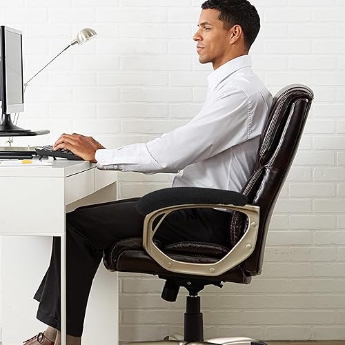 Miniatura 5 de Fundas para reposabrazos de silla de oficina, 2 fundas extraíbles para reposabrazos de oficina, fundas elásticas para reposabrazos de silla,