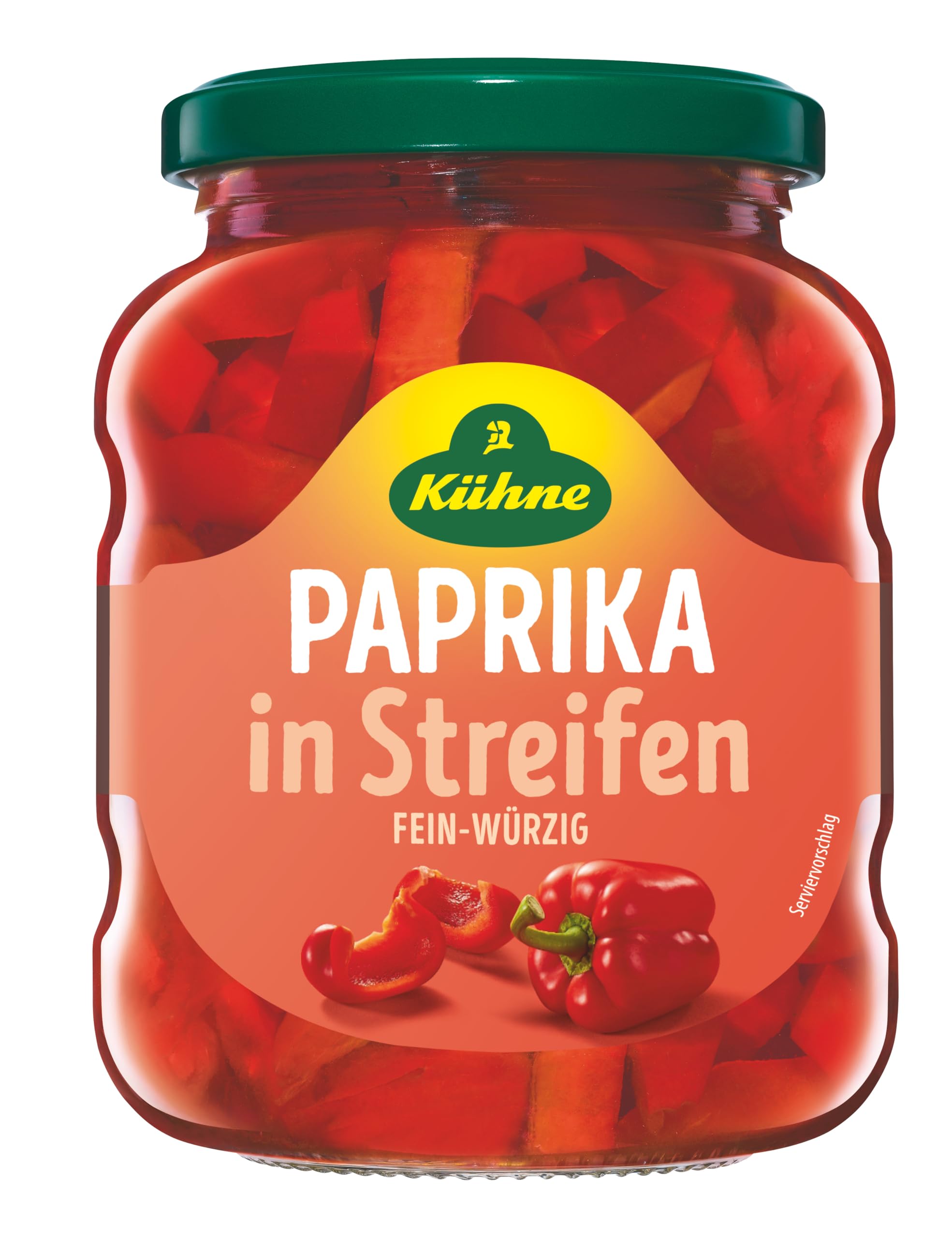 Kühne Paprika Streifen, 370ml