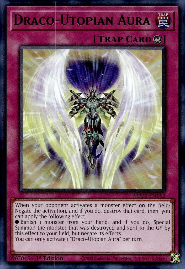 Amazon.com: Draco-Utopian Aura - MP24-EN162 - Ultra Rare - 1st