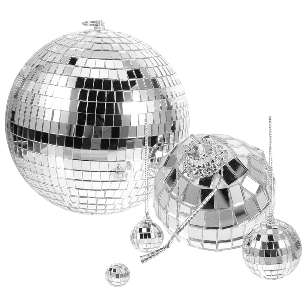 特大サイズ ディスコボール ミラーボール 約40cm ④ 20cm 30cm